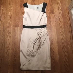 Black & Gold Cocktail Dress SZ 6 👠💋🖤💃🏼💛